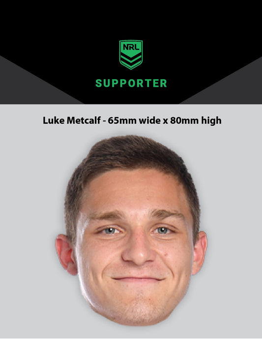 NRL Player Luke Metcalf Hero Decal