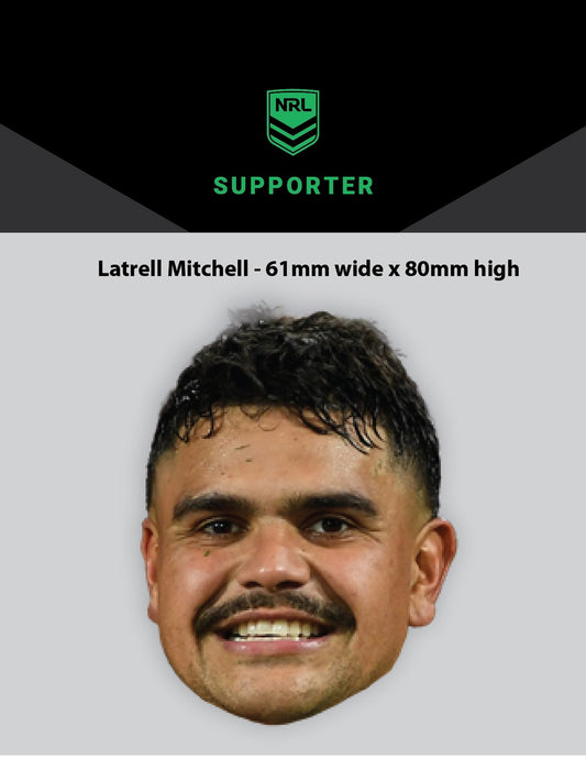NRL Player Latrell Mitchell Hero Decal
