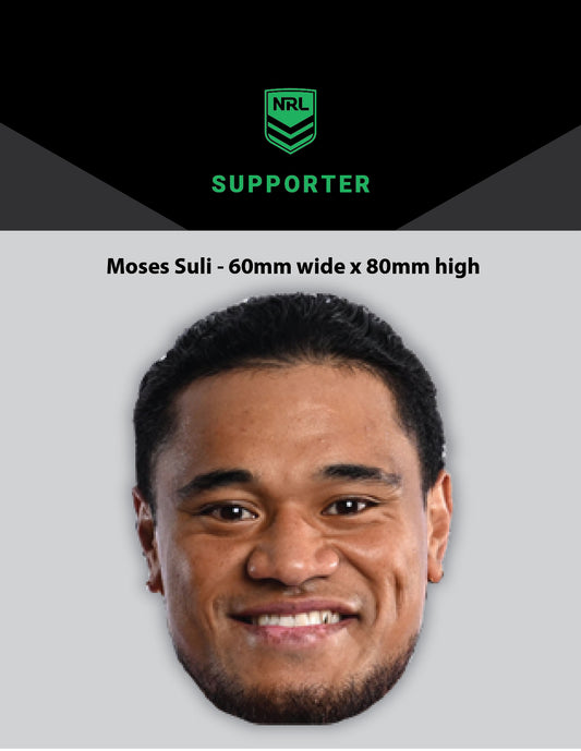 NRL Player Moses Suli Hero Decal