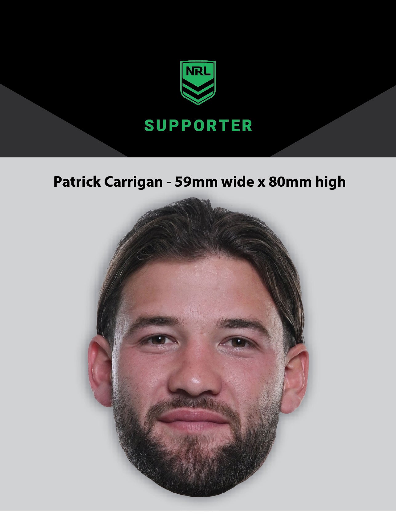 NRL Player Patrick Harrigan Hero Decal