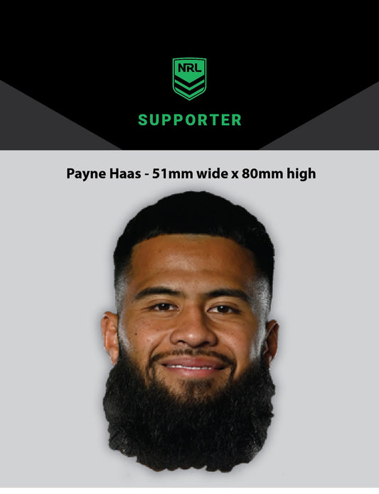 NRL Player Payne Haas Hero Decal