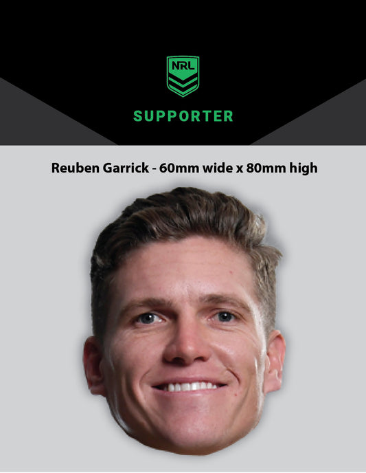 NRL Player Reuben Garrick Hero Decal