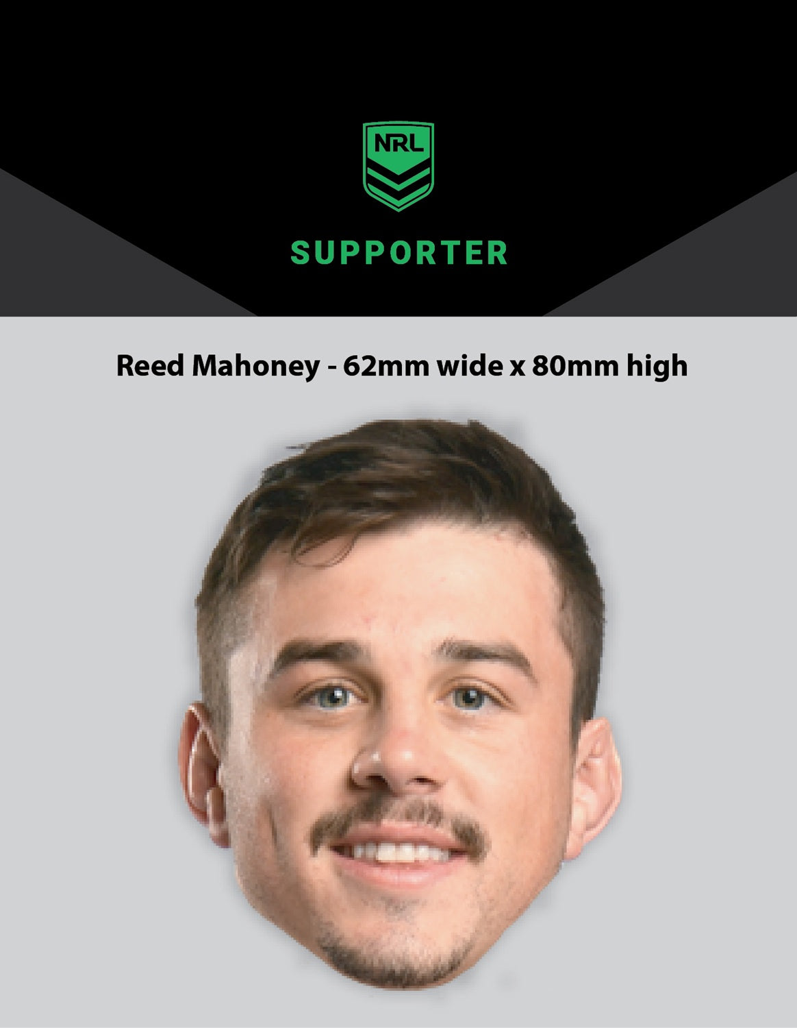 NRL Player Reed Mahoney Hero Decal