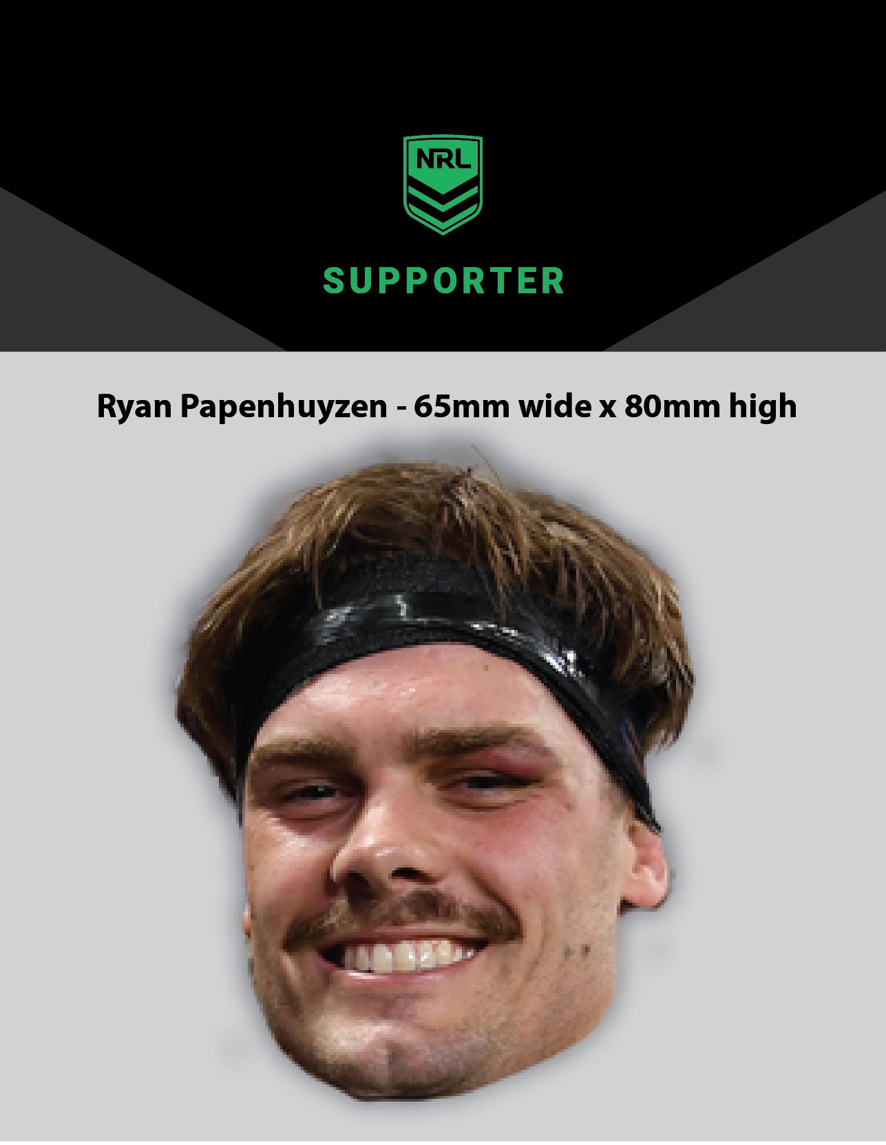 NRL Player Ryan Papenhuyzen Hero Decal