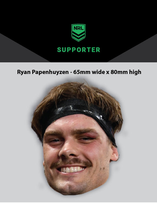 NRL Player Ryan Papenhuyzen Hero Decal