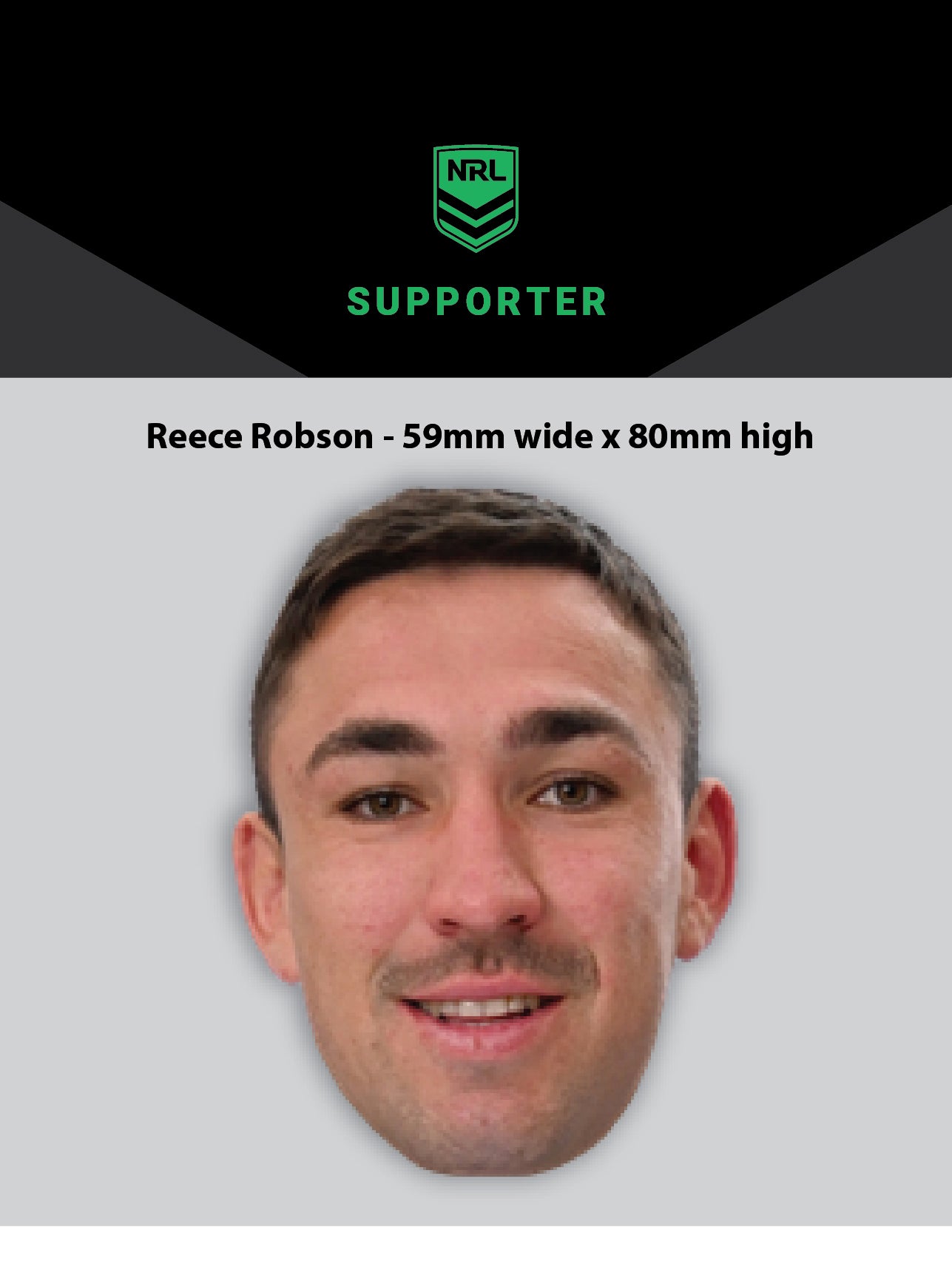 NRL Player Reese Robson Hero Decal