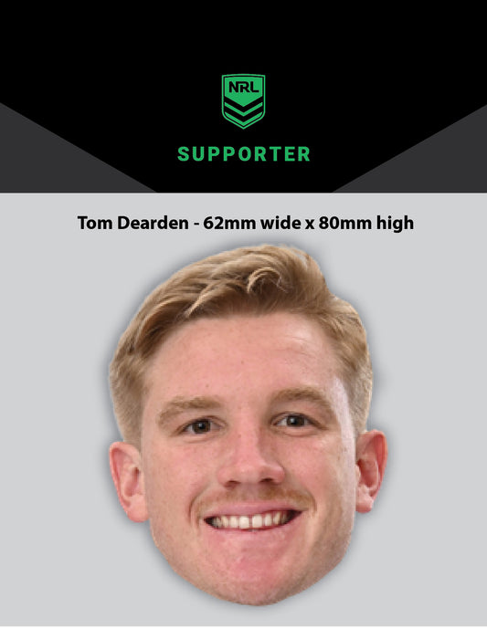 NRL Player Tom Dearden Hero Decal