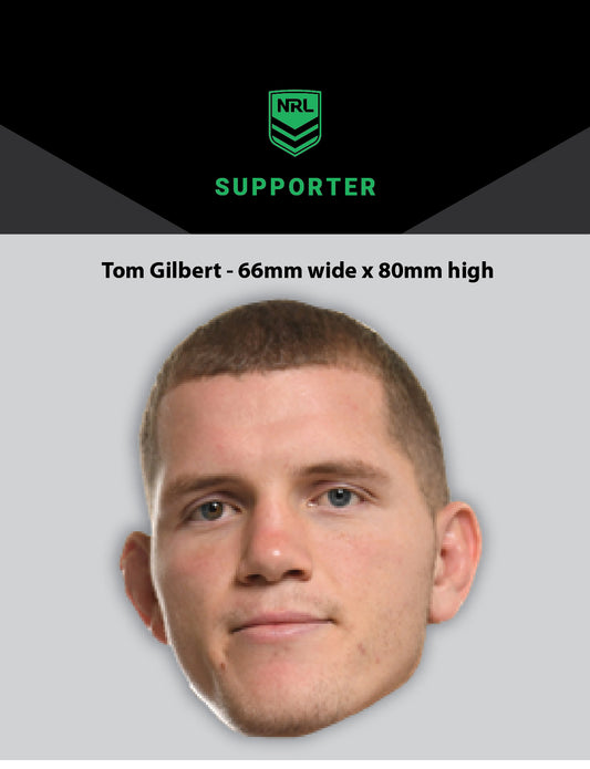 NRL Player Tom Gilbert Hero Decal