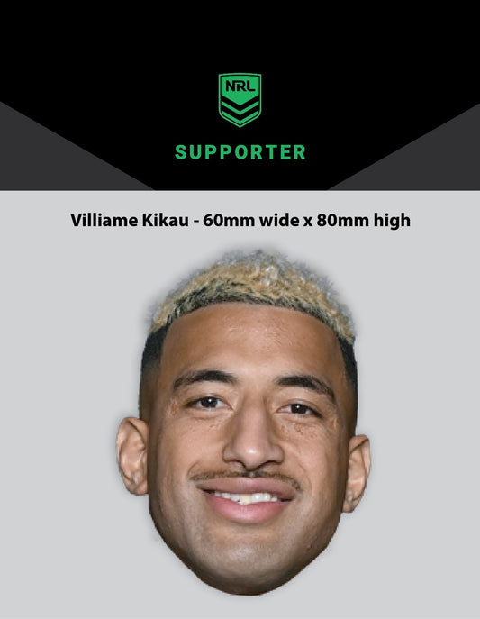 NRL Player Villiame Kikau Hero Decal