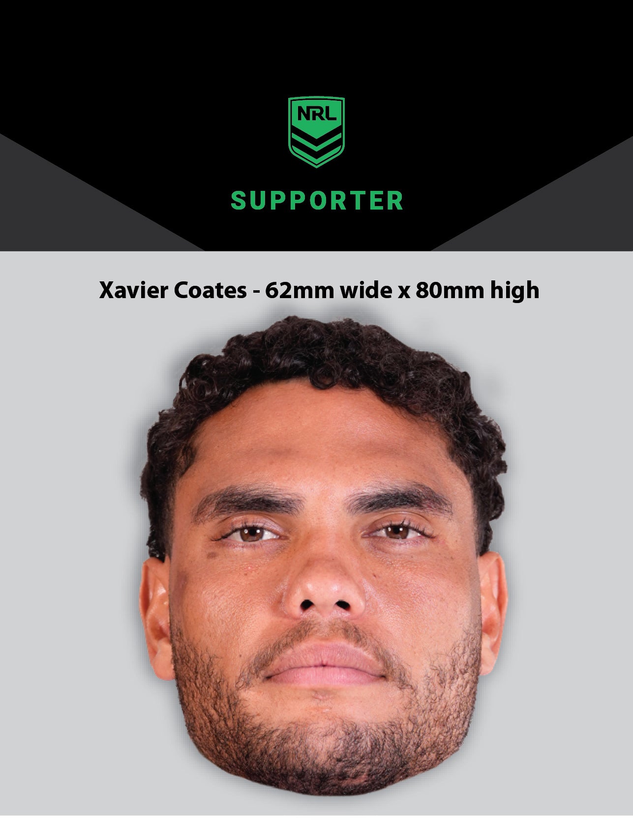 NRL Player Xavier Coates Hero Decal