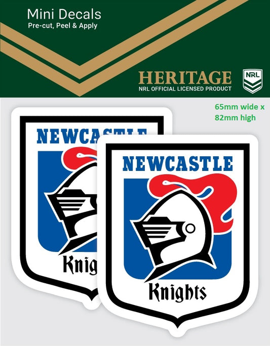 Knights Heritage Mini Decals