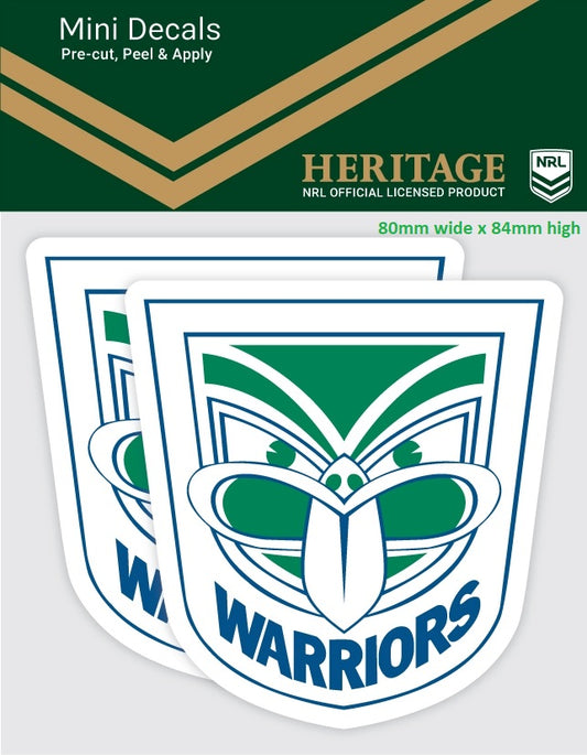 Warriors Heritage Mini Decals