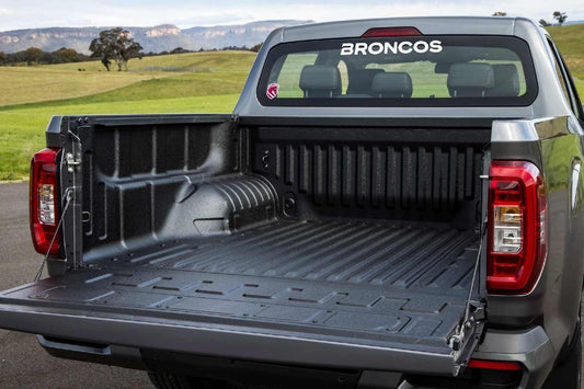 Broncos White Vinyl Lettering 2026