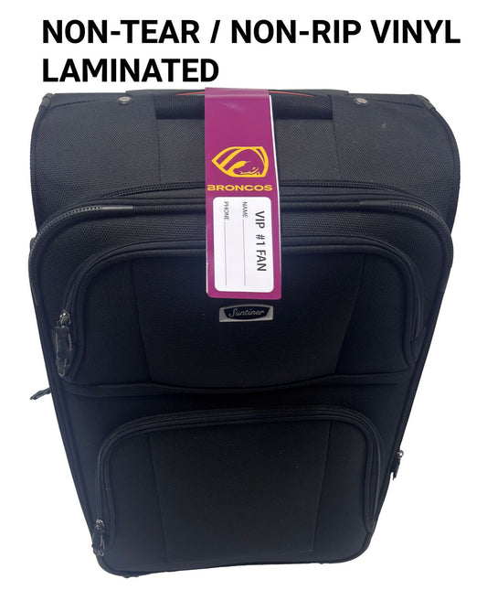 Broncos Luggage Tags
