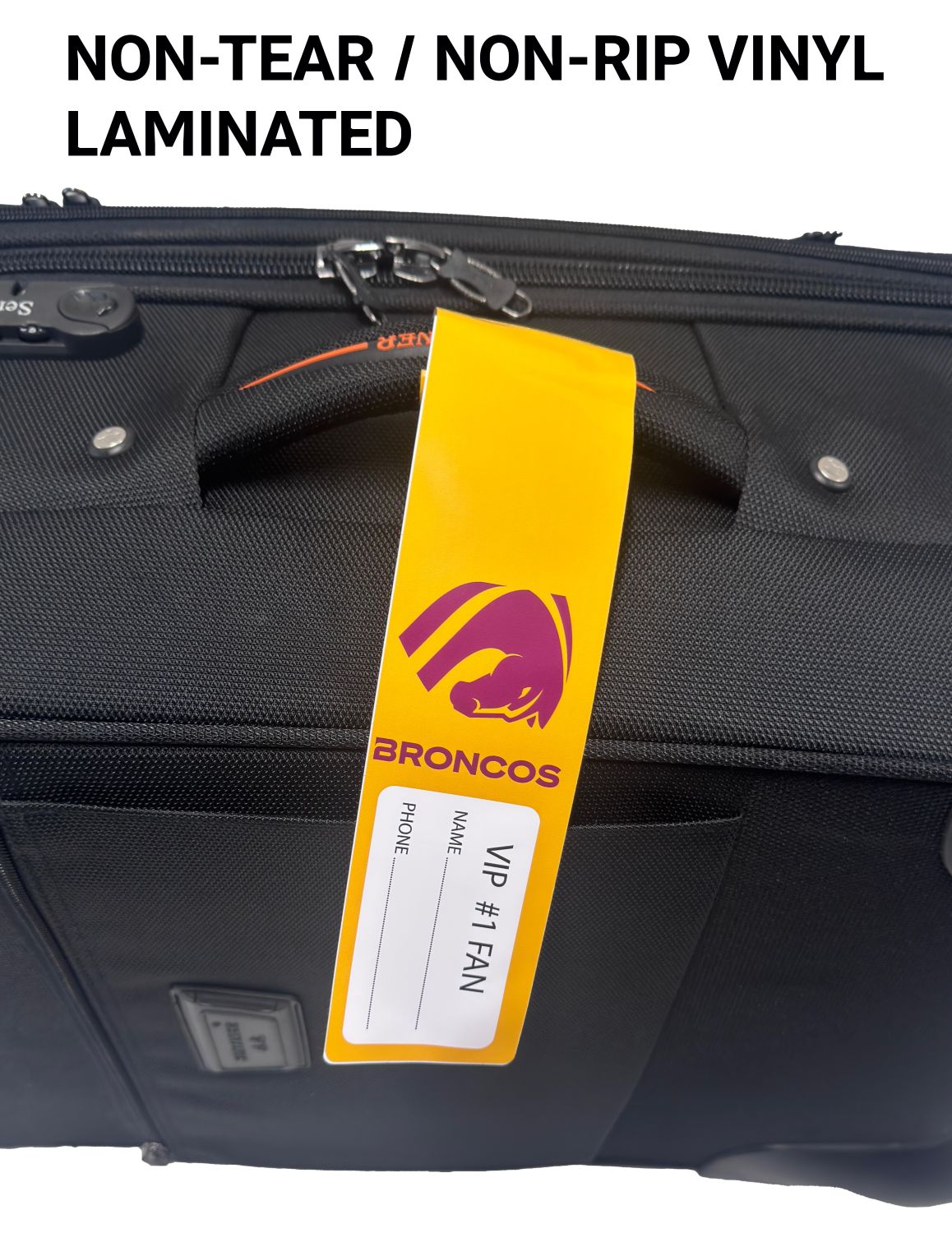 Broncos Luggage Tags