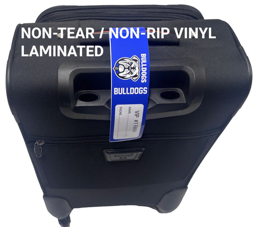 Bulldogs Luggage Tags