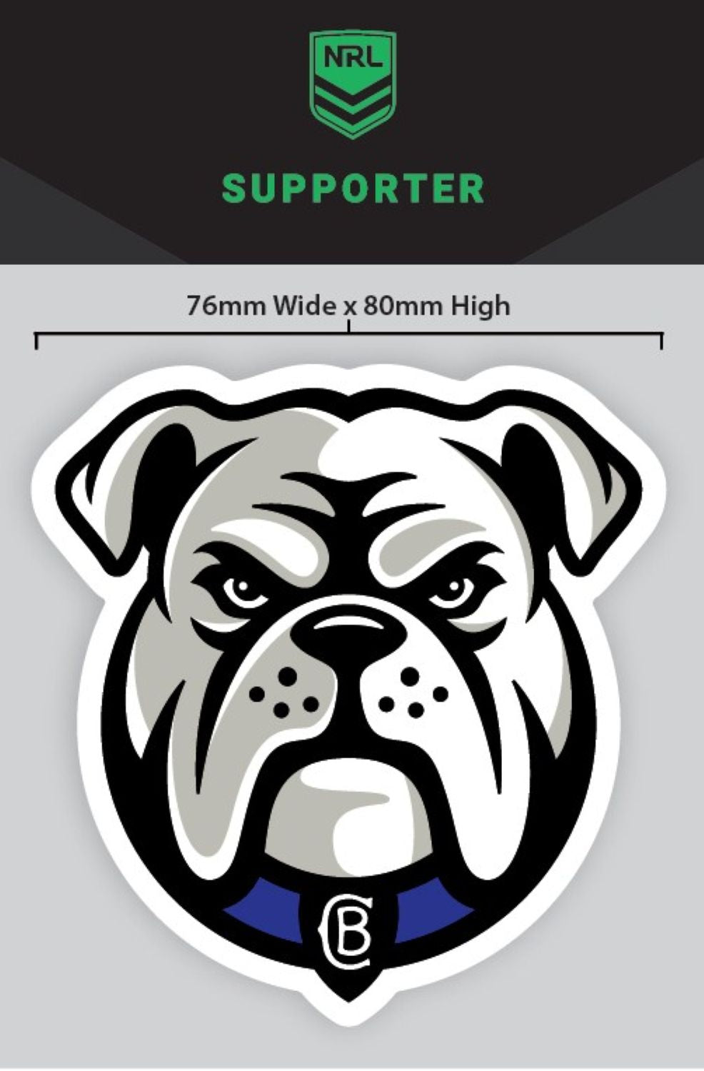 Bulldogs Mini Decal