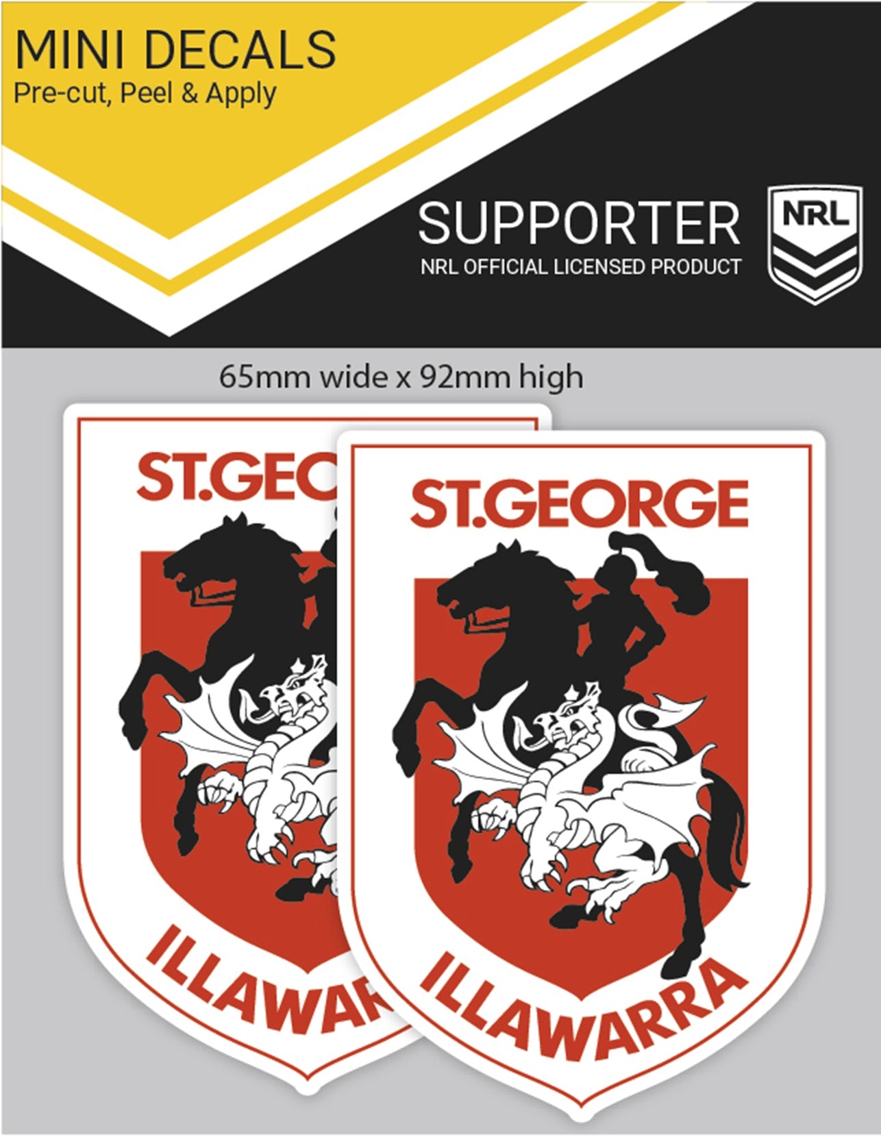 Dragons Mini Decals