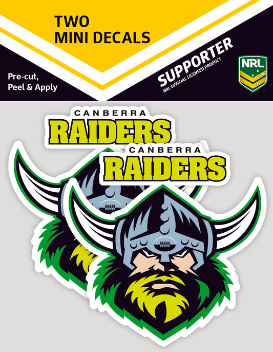 Raiders Mini Decals