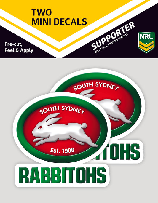 Rabbitohs Mini Decals