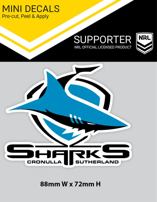 Sharks Mini Decal