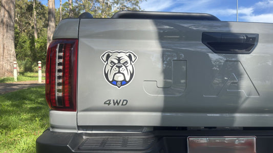 Bulldogs Medium Size Decal