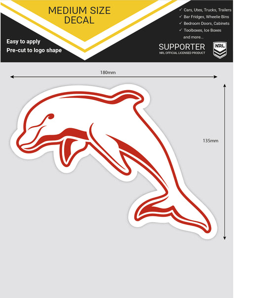 Dolphins Medium Size Decals