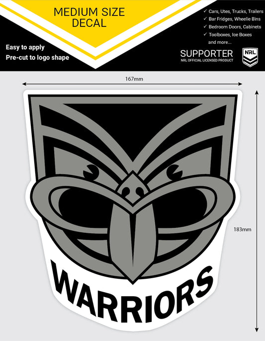 Warriors Medium Size Decals