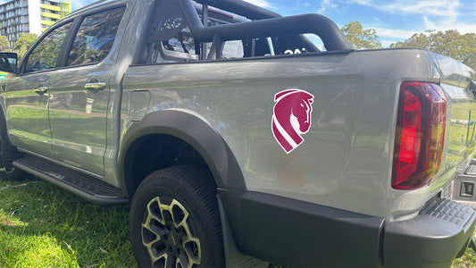 Broncos Secondary Mega Decal