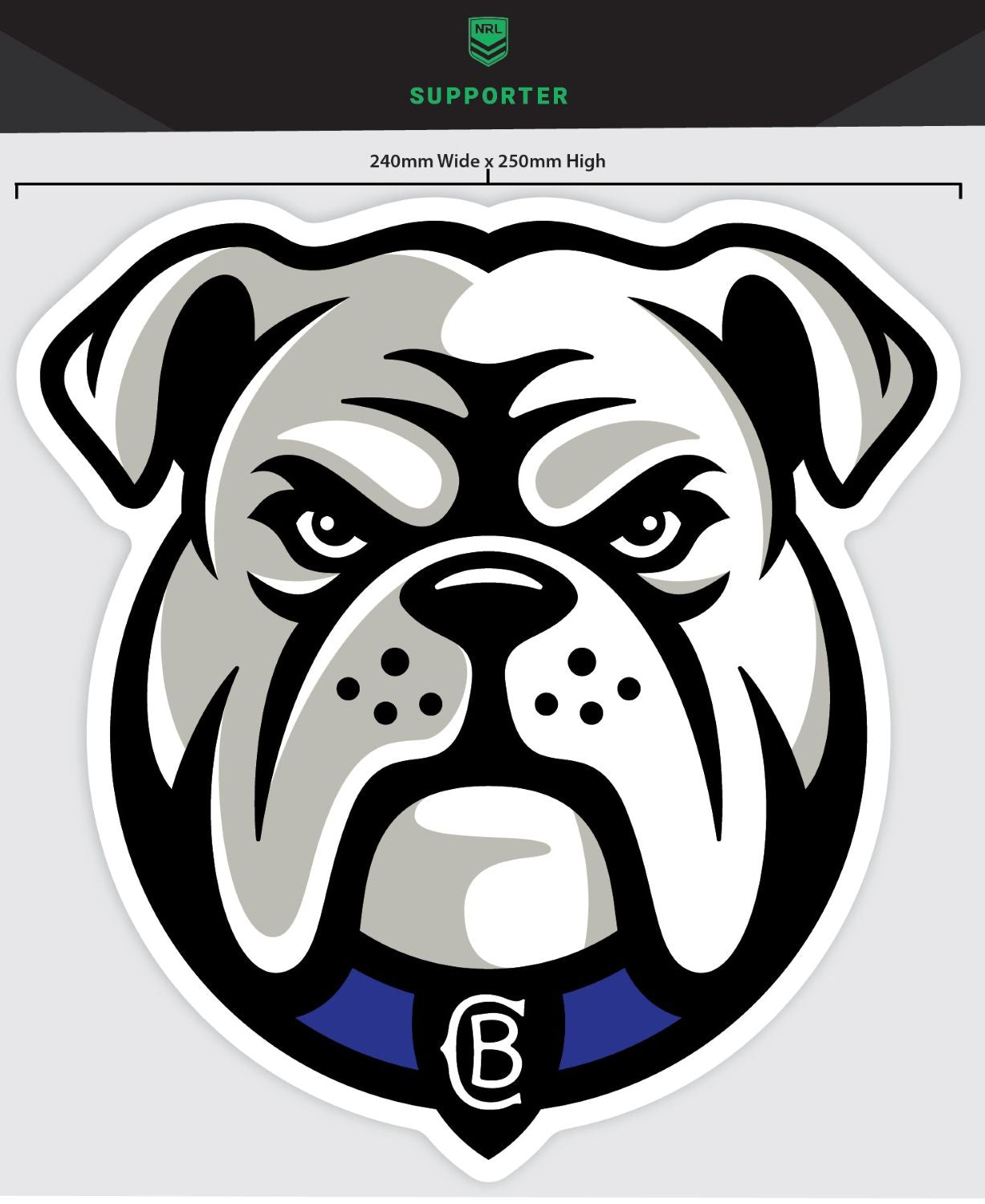 Bulldogs Mega Decal