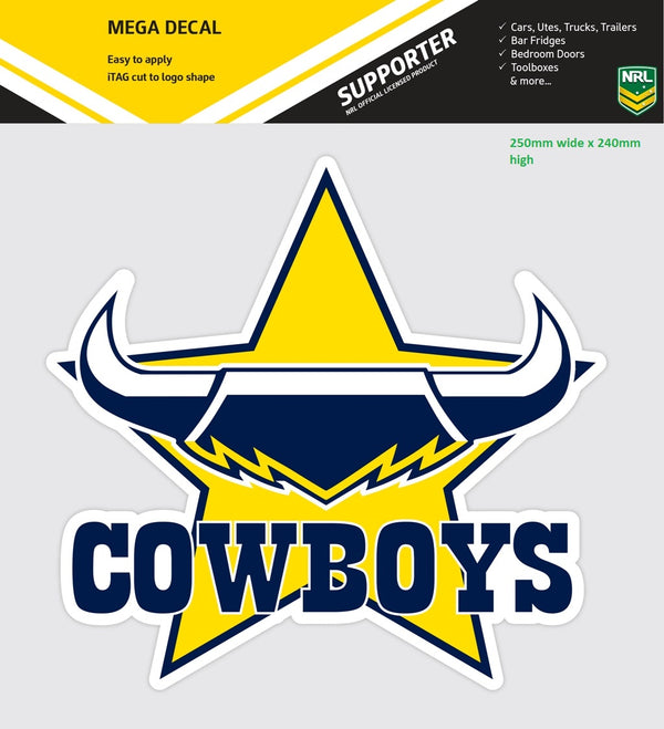 Cowboys Mega Decal – FANtastic Stickers