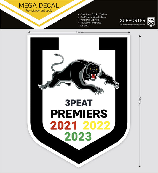 Panthers Premiers 2023 Mega Decal
