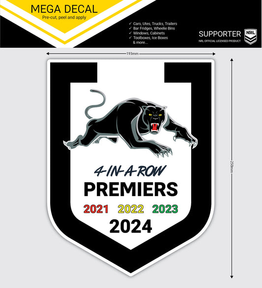 Panthers Premiers 2024 Mega Decal