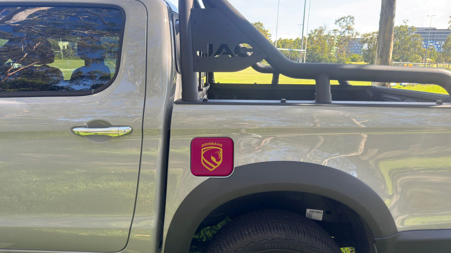 Broncos Fuel Lid Decal