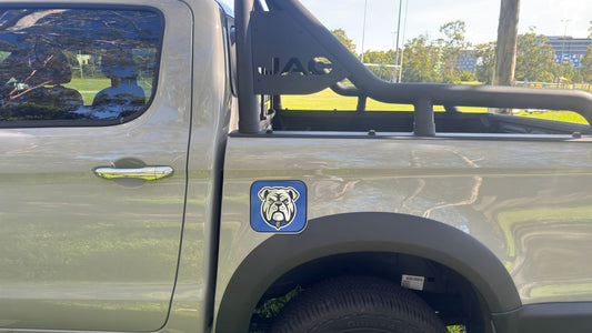 Bulldogs Fuel Lid Cover Decal