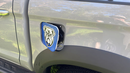 Bulldogs Fuel Lid Cover Decal