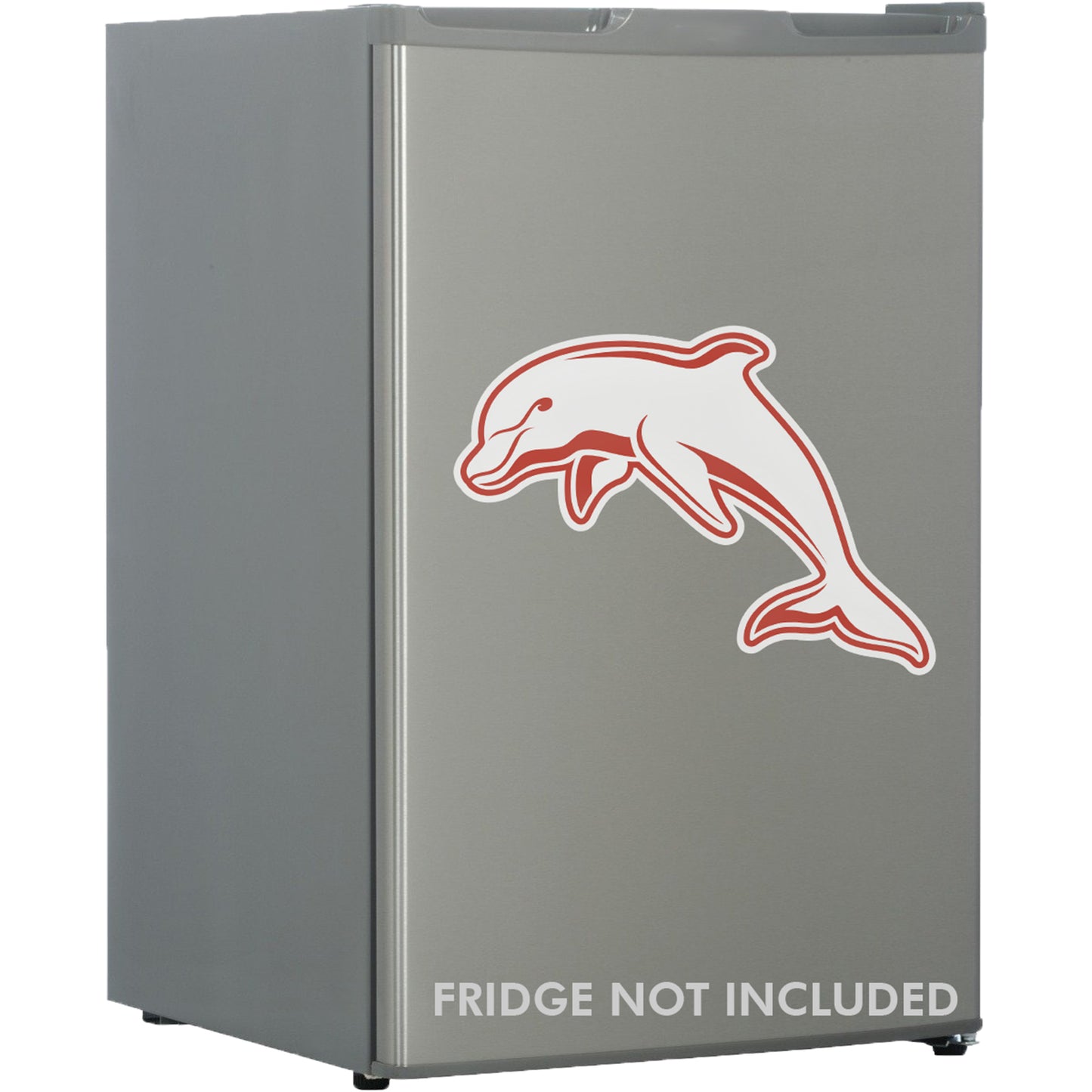 Dolphins Monster Fridge Decal