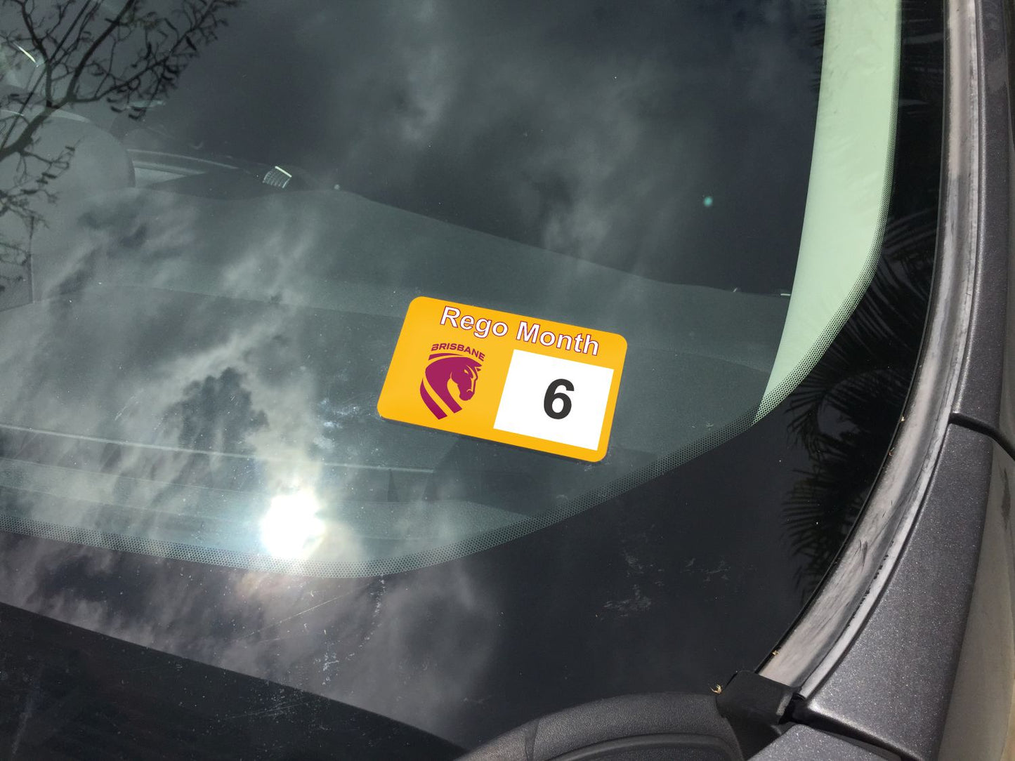 Broncos Rego Reminder Decals