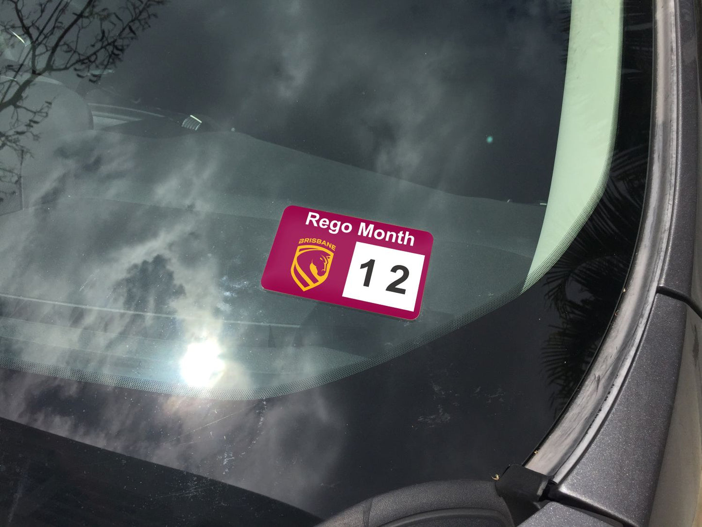 Broncos Rego Reminder Decals