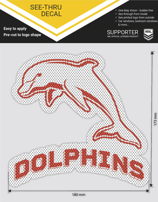 Dolphins See-Thru Logo