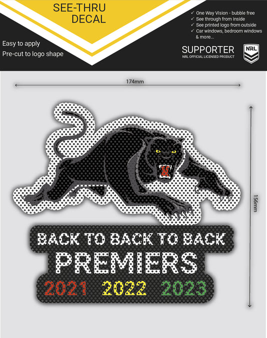 Panthers 2023 Premiers See-Thru Logo