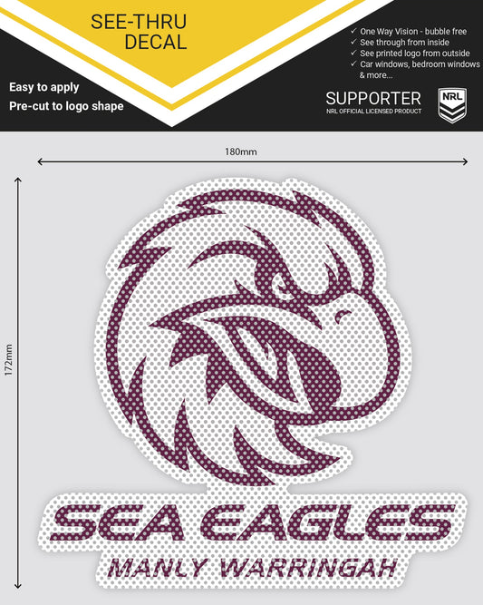 Sea Eagles See-Thru Logo (2024)