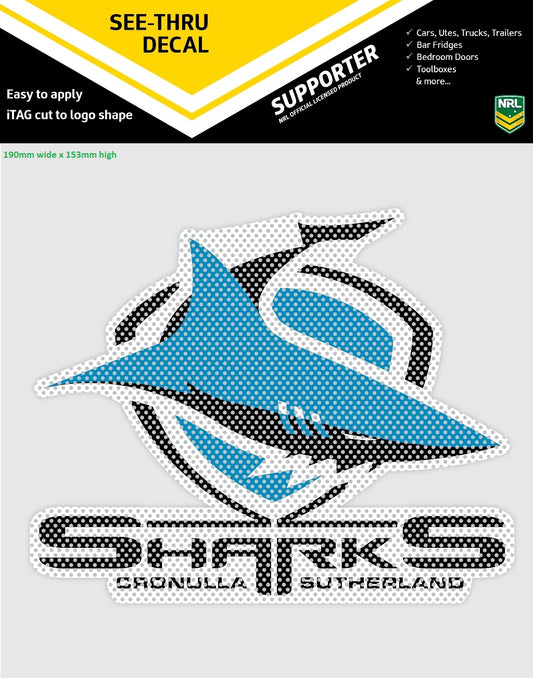 Sharks See-Thru Logo