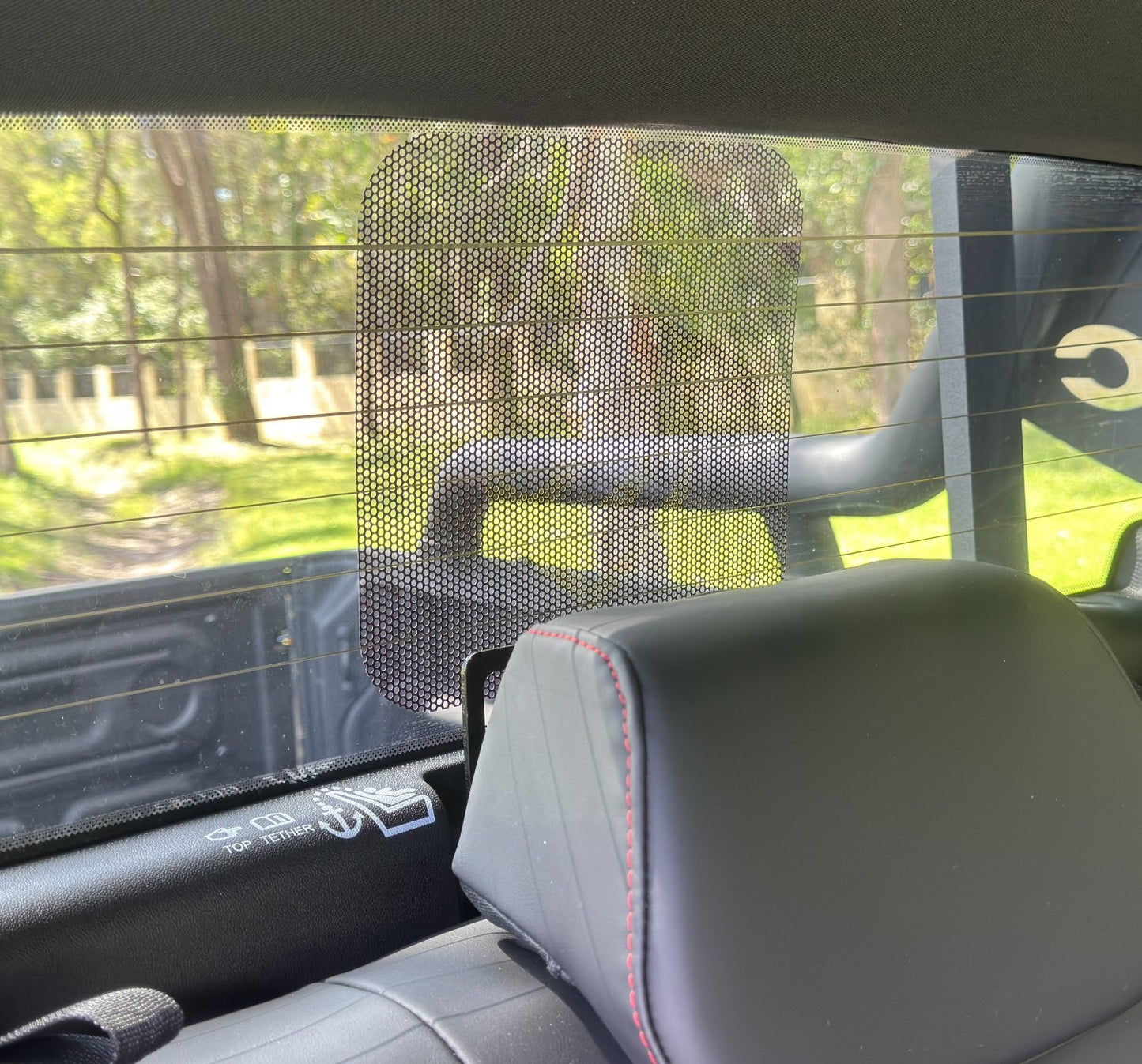 Broncos App Icon See-Thru Decal 2026