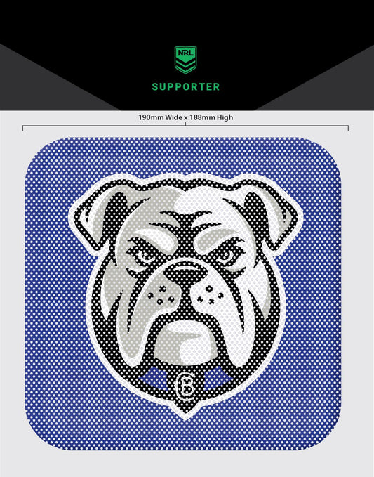 Bulldogs App Icon See-Thru Decal
