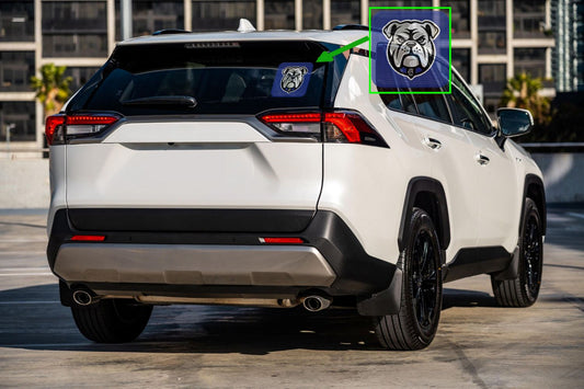 Bulldogs App Icon See-Thru Decal