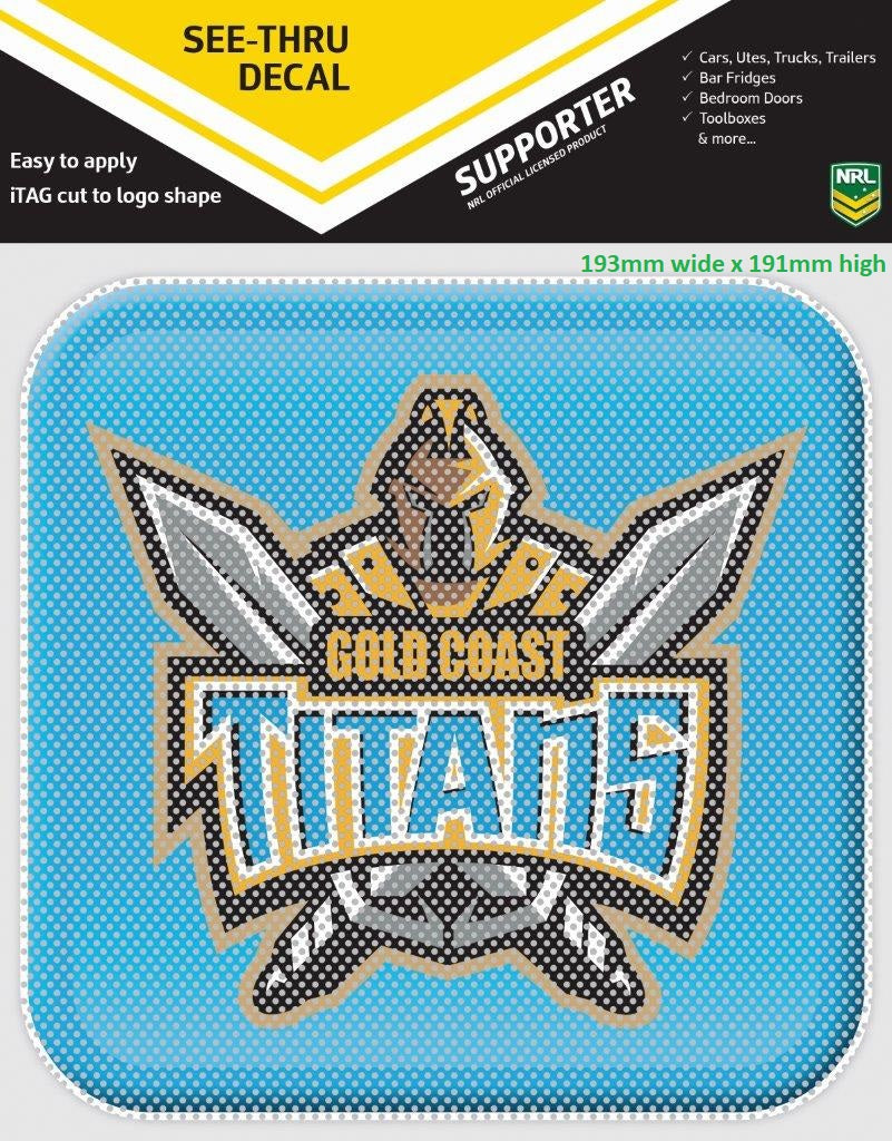 Titans App Icon See-Thru Decal