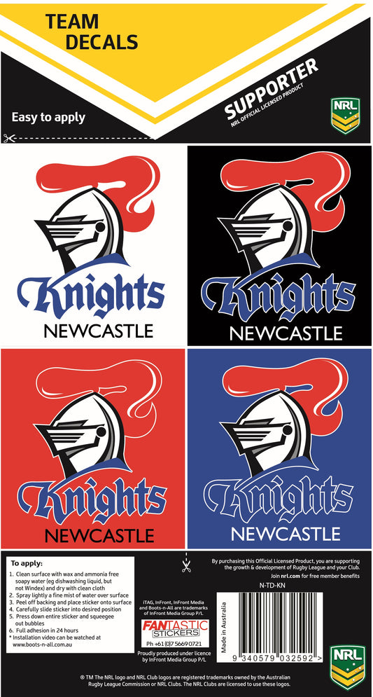 Knights Team Decals