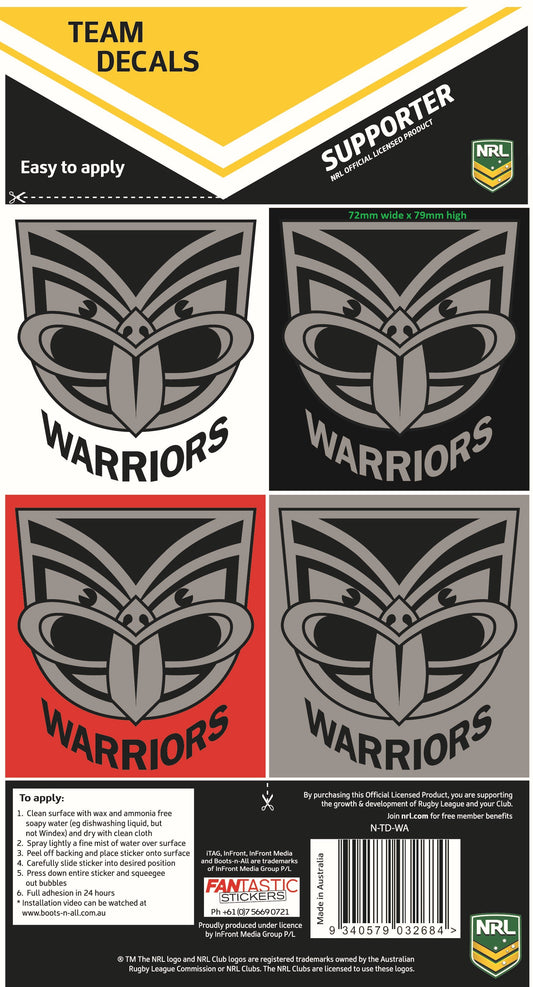 Warriors Team Decals