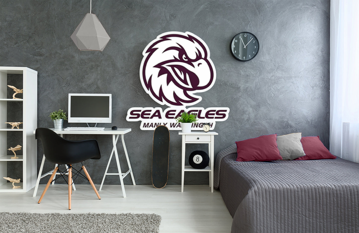 Manly Sea Eagles Wall Decal